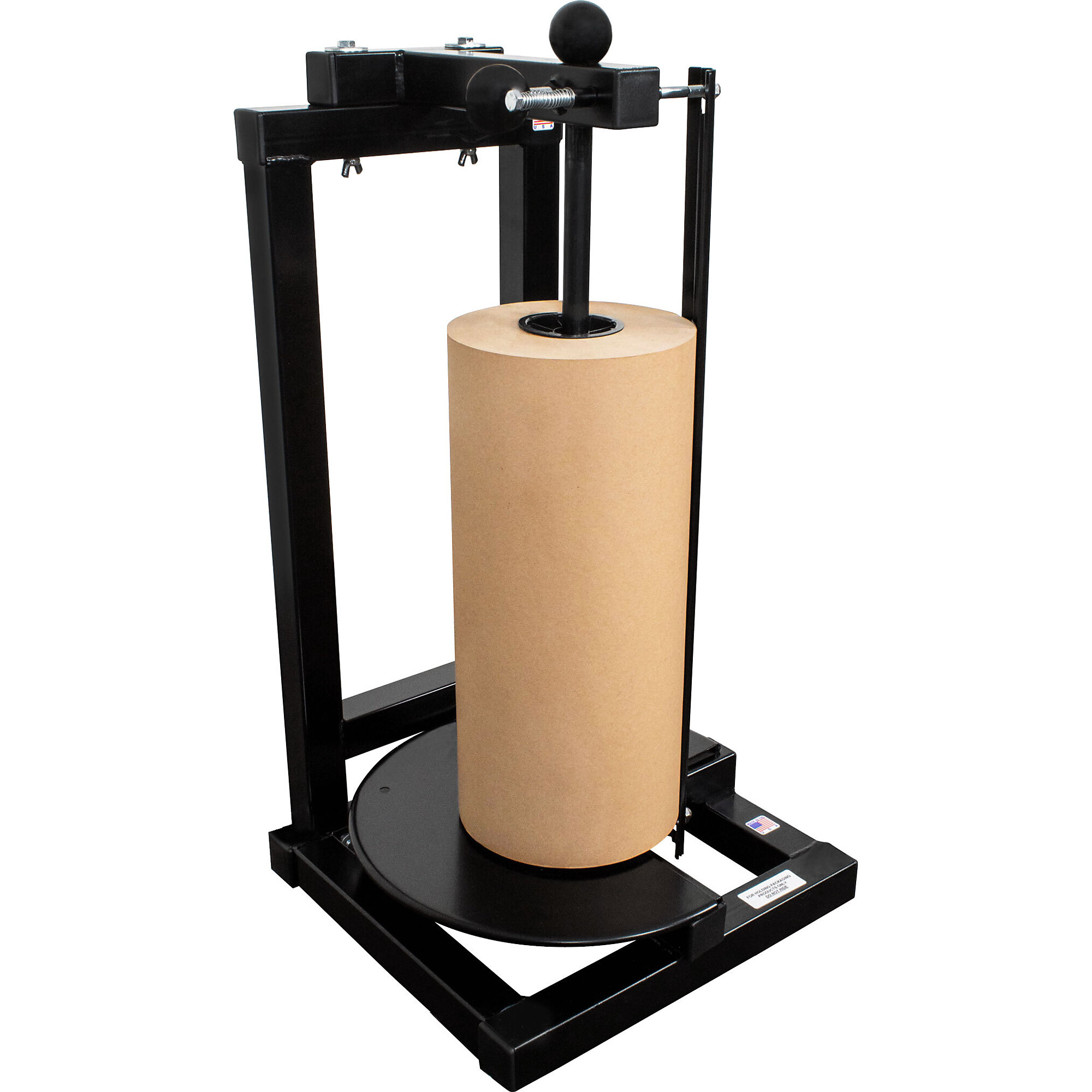Encore Packaging - Vertical Paper/Poly Dispenser (casters sold separately) - 24" EP-5960-24